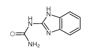 2-苯并咪唑基间二氮茚基脲结构式