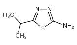 5-ISOPROPYL-[1,3,4]THIADIAZOL-2-YLAMINE Structure