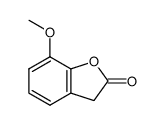 2(3H)-Benzofuranone,7-methoxy- structure