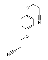 3-[4-(2-cyanoethoxy)phenoxy]propanenitrile Structure