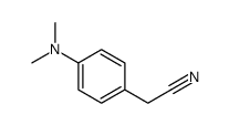 2-[4-(dimethylamino)phenyl]acetonitrile结构式