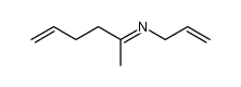 allyl(1-methylpent-4-enylidene)amine Structure