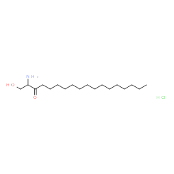 3-keto Sphinganine (d18:0) (hydrochloride)结构式