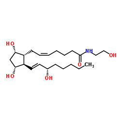 DINOPROST ETHANOLAMIDE结构式