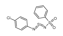 N-benzenesulfonyl-N'-(4-chloro-phenyl)-sulfur diimide Structure