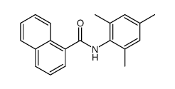 N-mesityl-1-naphthamide结构式