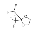 2-(difluoromethyl)-2-(trifluoromethyl)-1,3-dioxolane结构式