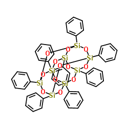 Octaphenylsilsesquioxane structure