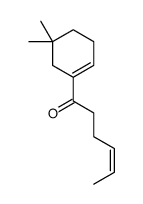 1-(5,5-dimethylcyclohex-1-en-1-yl)hex-4-en-1-one结构式