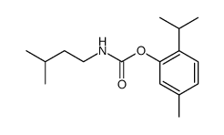 Thymol N-isoamylcarbamate结构式