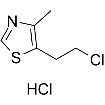 氯美噻唑盐酸盐结构式