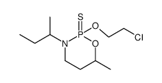 3-sec-Butyl-2-(2-chloro-ethoxy)-6-methyl-[1,3,2]oxazaphosphinane 2-sulfide结构式