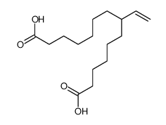 7-ethenyltetradecanedioic acid结构式