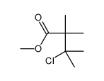 methyl 3-chloro-2,2,3-trimethylbutanoate Structure