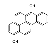 benzo[b]pyrene-1,6-diol Structure