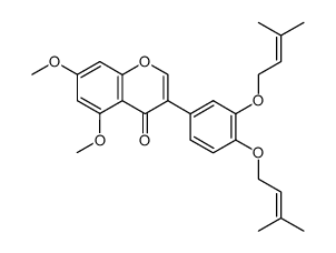 Glabrescione B Structure