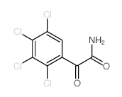 2-oxo-2-(2,3,4,5-tetrachlorophenyl)acetamide structure