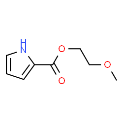 1H-Pyrrole-2-carboxylicacid,2-methoxyethylester(9CI)结构式