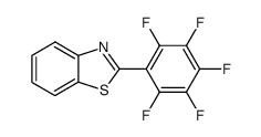 2-(perfluorophenyl)benzo[d]thiazole Structure