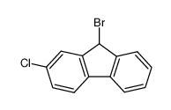 (+/-)-9-Brom-2-chlorfluoren Structure