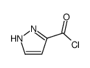 1H-pyrazole-5-carbonyl chloride Structure