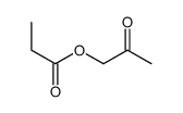 2-Propanone, 1-(1-oxopropoxy)- (9CI)结构式