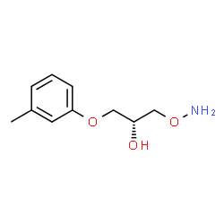 2-Propanol,1-(aminooxy)-3-(3-methylphenoxy)-,(2R)-(9CI) structure