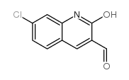 7-CHLORO-2-HYDROXYQUINOLINE-3-CARBALDEHYDE Structure