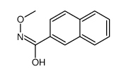 N-METHOXY-2-NAPHTHAMIDE结构式