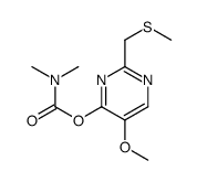 5-methoxy-2-[(methylthio)methyl]-4-pyrimidinyl dimethylcarbamate picture