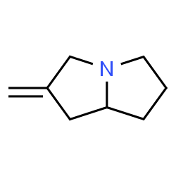 1H-Pyrrolizine,hexahydro-2-methylene-(9CI) Structure