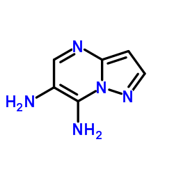 Pyrazolo[1,5-a]pyrimidine-6,7-diamine Structure