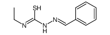 1-(benzylideneamino)-3-ethylthiourea结构式