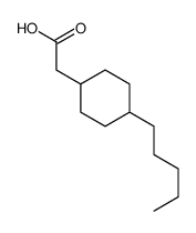 反式-4-戊基环己基乙酸结构式