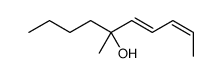 5-methyldeca-6,8-dien-5-ol Structure