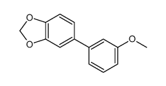 5-(3-methoxyphenyl)-1,3-benzodioxole结构式