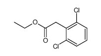 (2,6-Dichlorophenyl)acetic acid ethyl ester structure