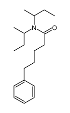 N,N-di(butan-2-yl)-5-phenylpentanamide结构式