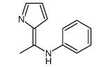 N-(1-pyrrol-2-ylideneethyl)aniline Structure