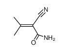 2-isopropylidenecyanoacetamide structure