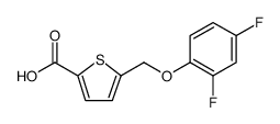 2-Thiophenecarboxylic acid, 5-[(2,4-difluorophenoxy)methyl]图片