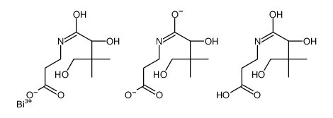 bismuth(3+) (R)-N-(2,4-dihydroxy-3,3-dimethyl-1-oxobutyl)-beta-alaninate picture