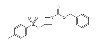 1-Azetidinecarboxylic acid, 3-[[(4-methylphenyl)sulfonyl]oxy]-, phenylmethyl ester picture