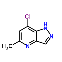 7-Chloro-5-methyl-1H-pyrazolo[4,3-b]-pyridine structure