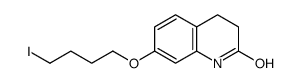 7-(4-iodobutoxy)-3,4-dihydro-1H-quinolin-2-one Structure