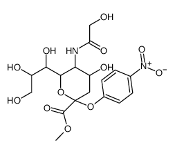 2-O-(p-Nitrophenyl)-α-D-N-glycolylneuraminic Acid Methyl Ester picture