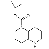 tert-butyl 3,4,4a,5,6,7,8,8a-octahydro-2H-1,5-naphthyridine-1-carboxylate structure