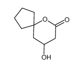 9-hydroxy-6-oxaspiro[4.5]decan-7-one Structure