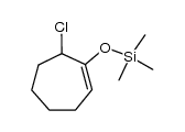 ((7-chlorocyclohept-1-en-1-yl)oxy)trimethylsilane结构式