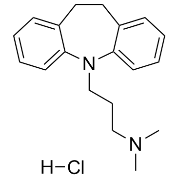 Imipramine hydrochloride structure